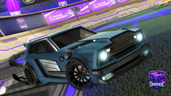 A Rocket League car design from ExotikFrost