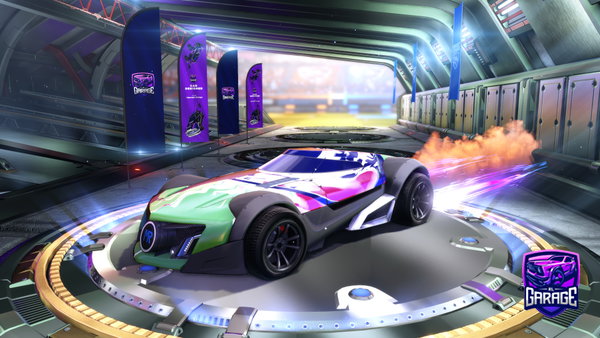 A Rocket League car design from Gmurphy8686