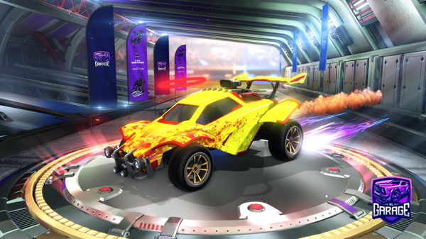 A Rocket League car design from Sweetgalaxy8089