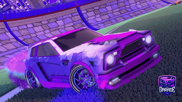 A Rocket League car design from DoggoGamer3