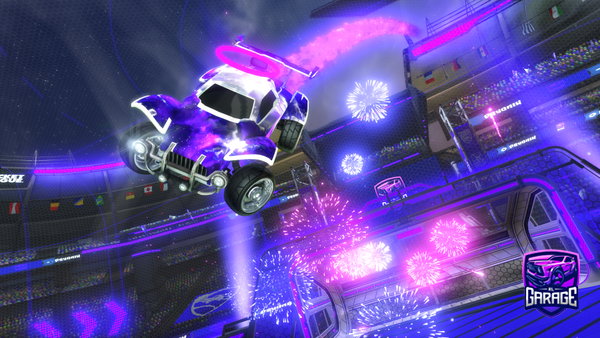 A Rocket League car design from VISION_hoTsam07