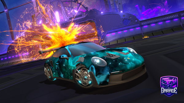 A Rocket League car design from Fgsamuraixl682