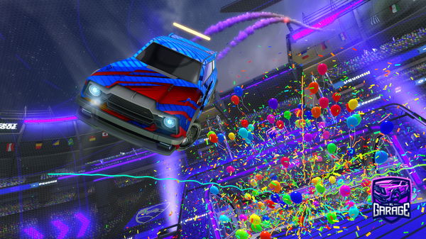 A Rocket League car design from th3r3ap3r