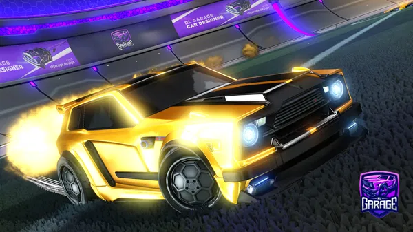 A Rocket League car design from lloydih26