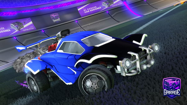 A Rocket League car design from Maliketh