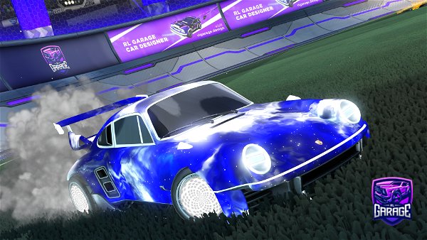 A Rocket League car design from Hermanos-val