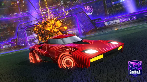 A Rocket League car design from Justinbeaver1