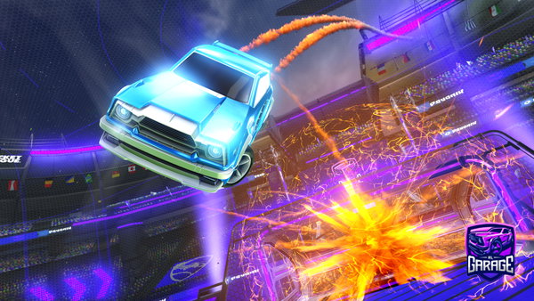 A Rocket League car design from LucoZXyd