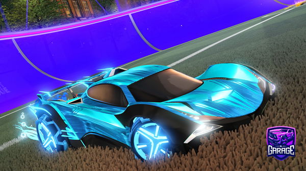 A Rocket League car design from NVGGET