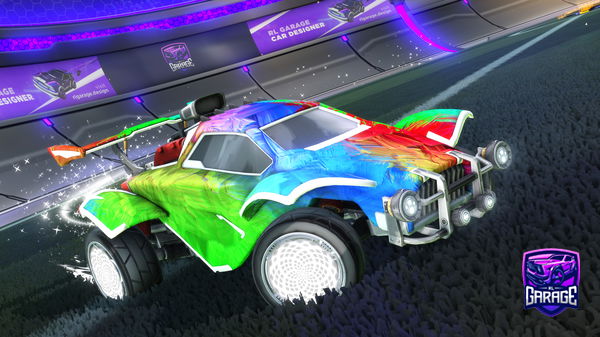 A Rocket League car design from RapidMaster