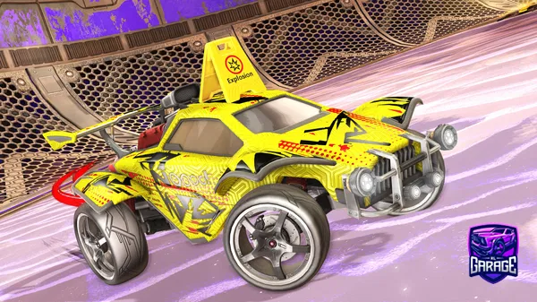 A Rocket League car design from Lexa_S78