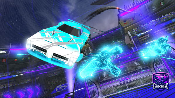 A Rocket League car design from Moonlit-glider3