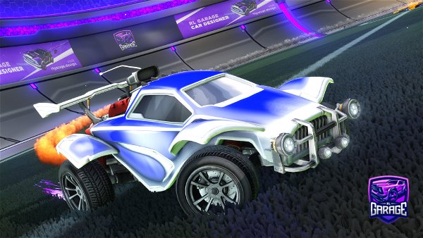 A Rocket League car design from BplayingXD