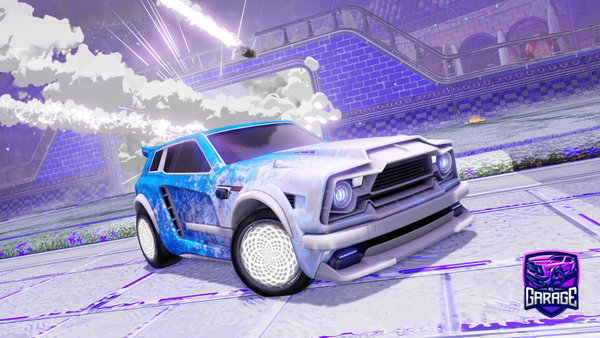 A Rocket League car design from Push3r0