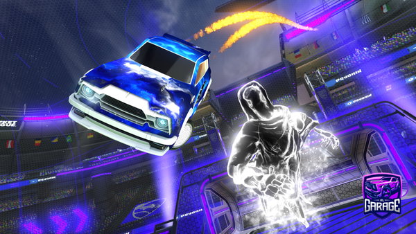 A Rocket League car design from Octav383