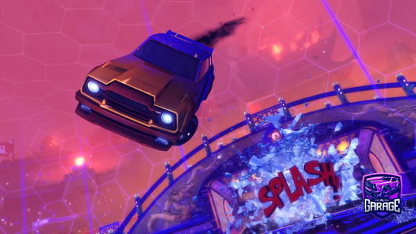 A Rocket League car design from XxRileythestream1