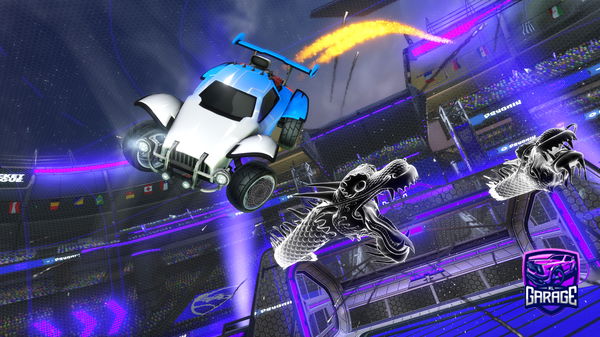 A Rocket League car design from Sub2bkbbbb