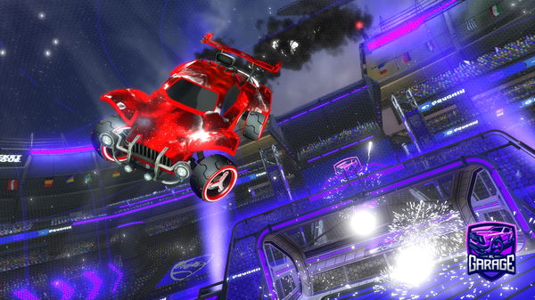 A Rocket League car design from yoyofrito