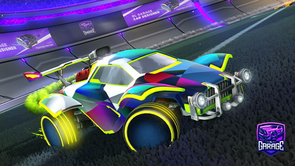 A Rocket League car design from PeAnUtBuTtEr070