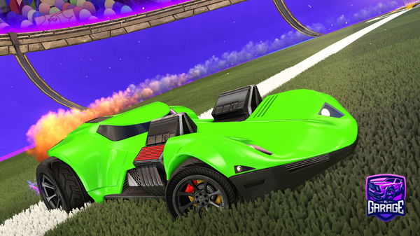 A Rocket League car design from Fastwhiteguy