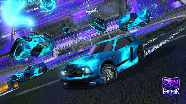 A Rocket League car design from Overtoast1130