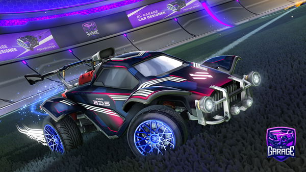 A Rocket League car design from Crxkir