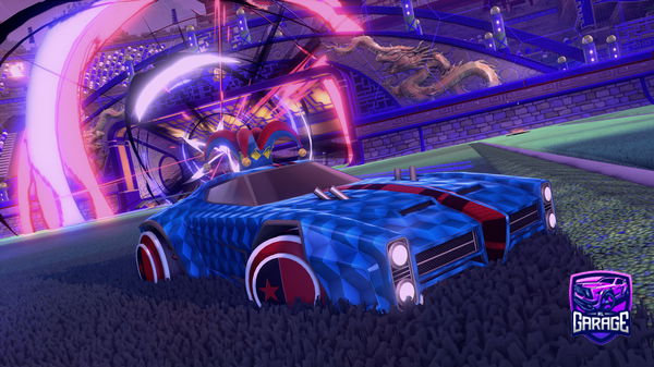 A Rocket League car design from TopBinner