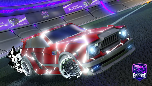 A Rocket League car design from Darysky0