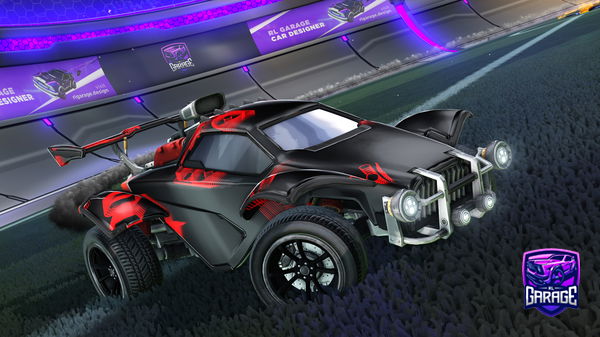 A Rocket League car design from Hadesdorito