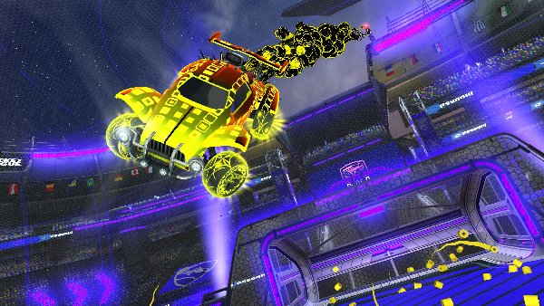 A Rocket League car design from Heckkerr1