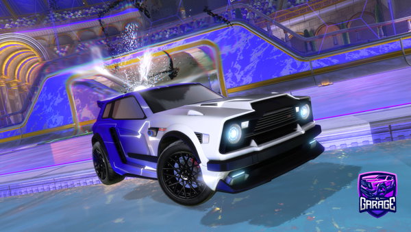 A Rocket League car design from WaelHJGT