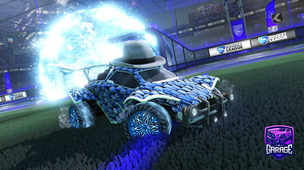 A Rocket League car design from NotRemnant