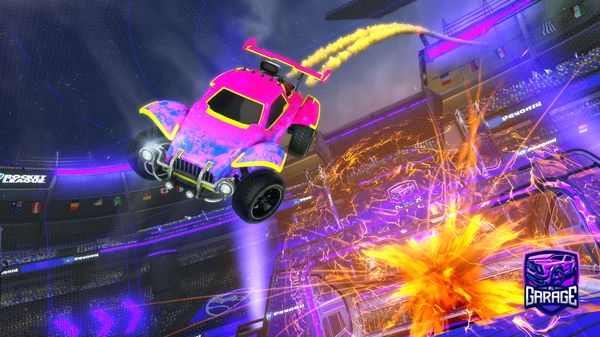 A Rocket League car design from HalalxJalal