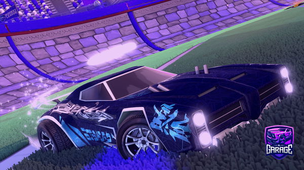 A Rocket League car design from hyper011