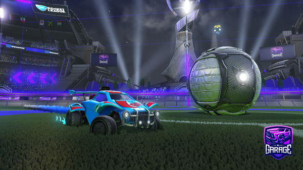 A Rocket League car design from W6M_