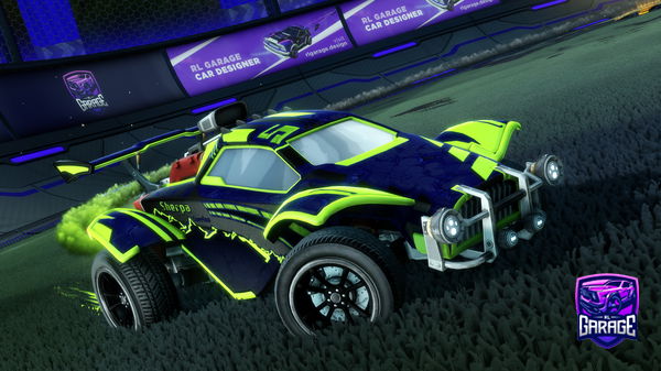 A Rocket League car design from racer_lama