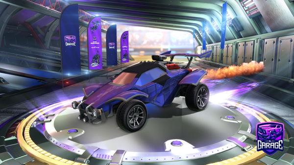 A Rocket League car design from vyuuchrisxd