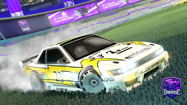 A Rocket League car design from FBI_KyanYT