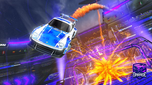 A Rocket League car design from clem427c