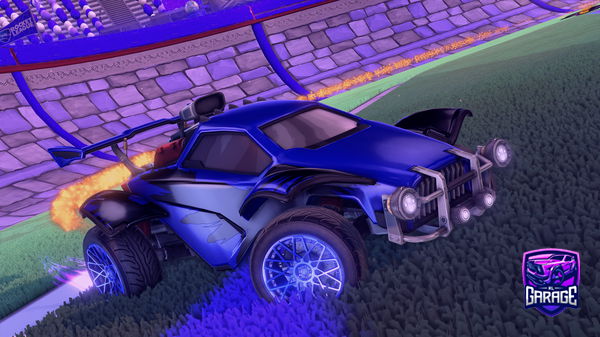 A Rocket League car design from FlyRL0