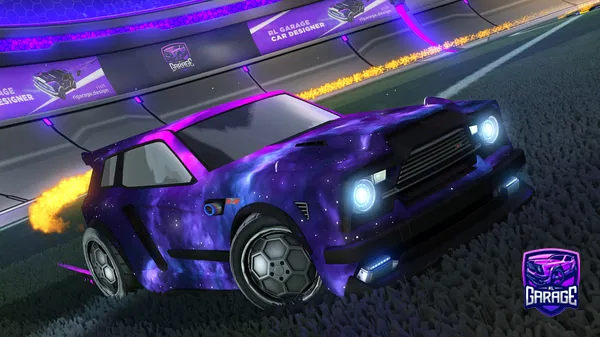 A Rocket League car design from Outburst