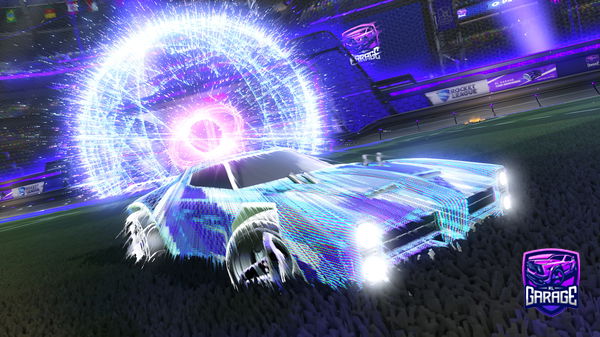 A Rocket League car design from ADJ-337