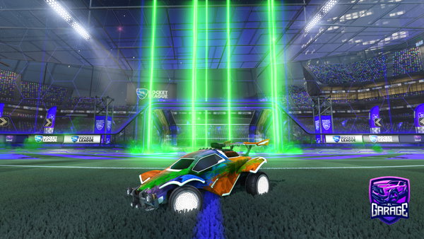 A Rocket League car design from Surchift