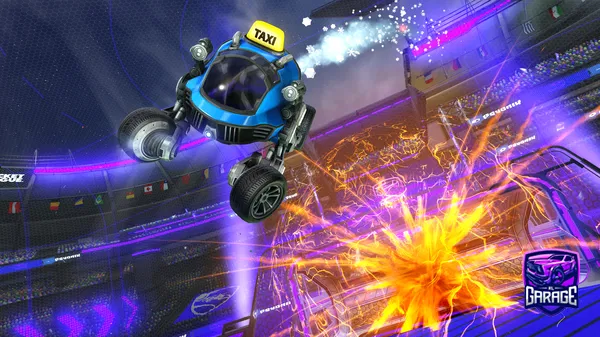 A Rocket League car design from SAVAGE1