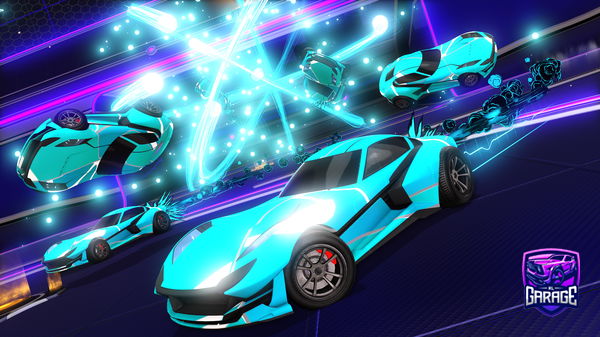 A Rocket League car design from Damphedgehog406