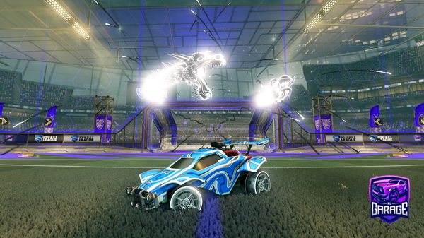 A Rocket League car design from Shark_alves
