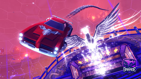 A Rocket League car design from GrayGray