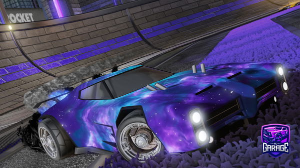 A Rocket League car design from Evaxle