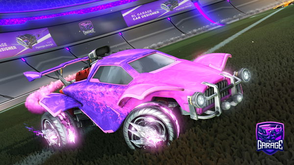 A Rocket League car design from Dennisbakker