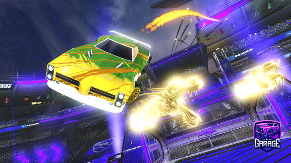 A Rocket League car design from MasterlyTie8754